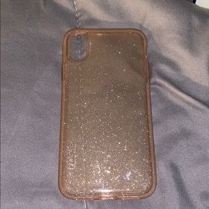 iPhone X/xs glitter case